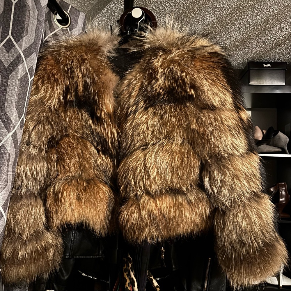 Luxurious Brown Fur Jacket